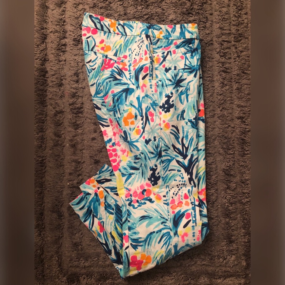 Lilly Pulitzer Kelly skinny ankle pants size 12